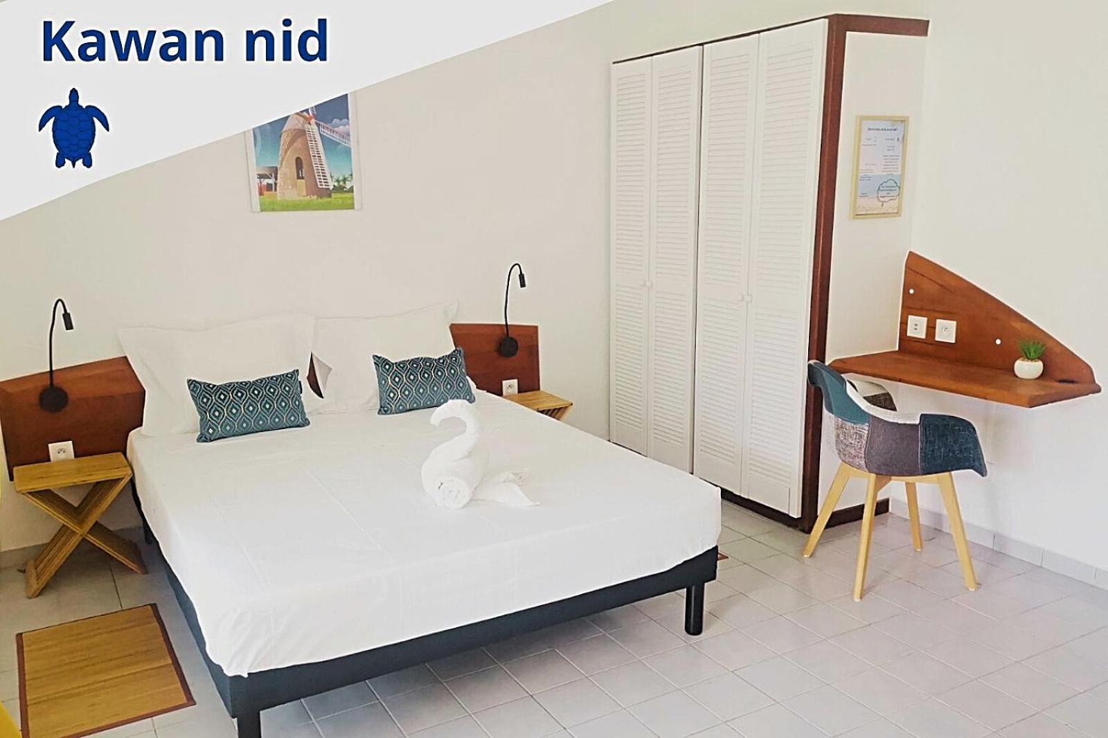 Kawan Nid - Tout Confort, Plage A 2 Min A Pied, Piscine, Wifi, Climatisation Grand-Bourg  Εξωτερικό φωτογραφία